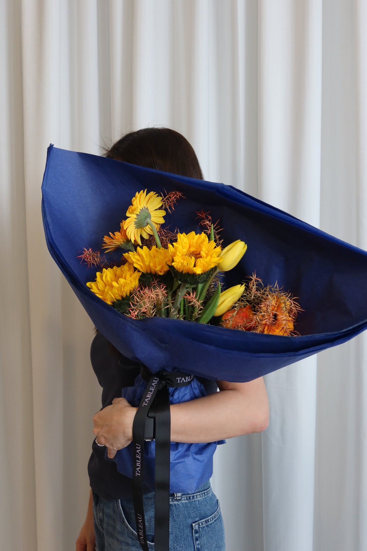 Golden Azure Bouquet