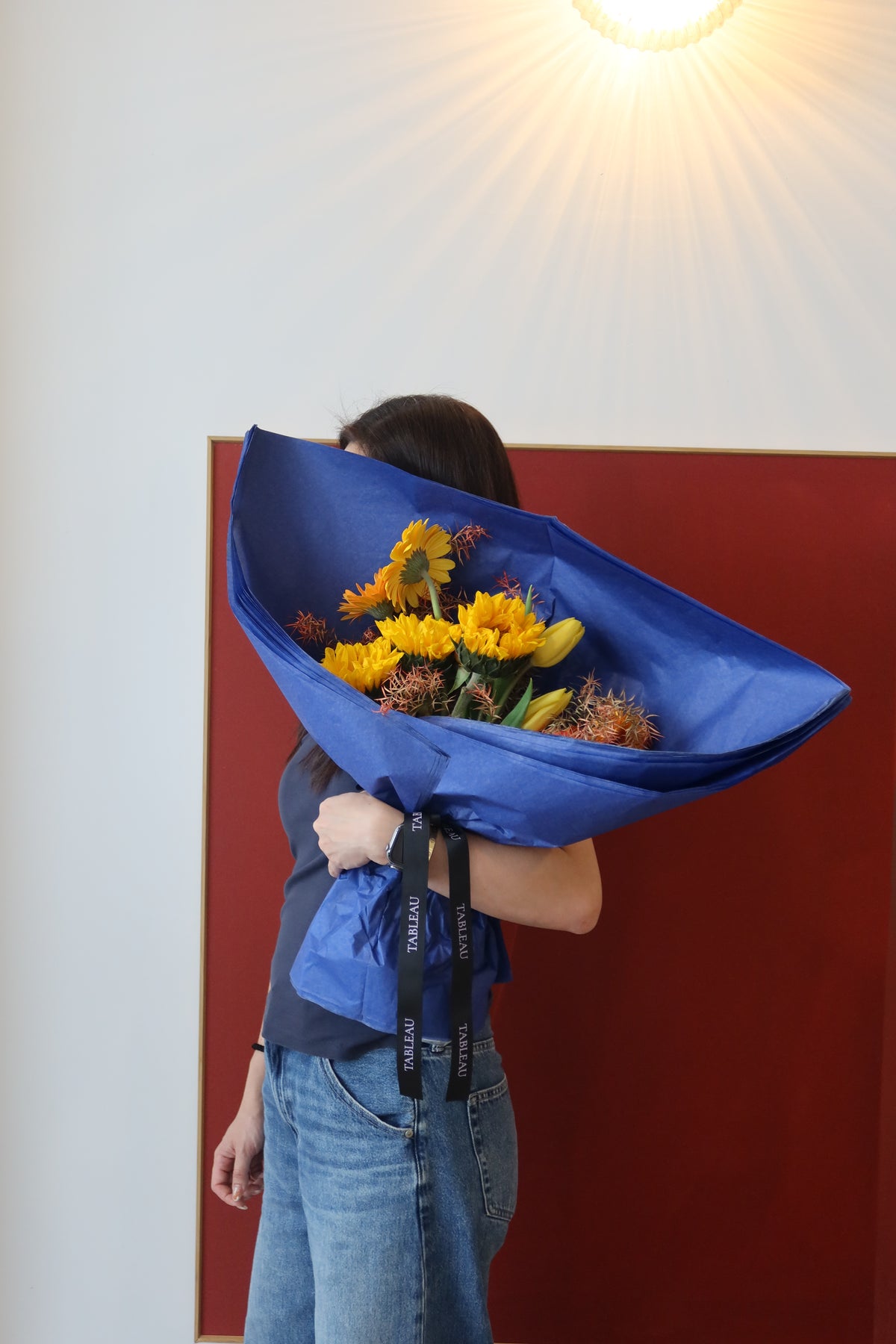 Golden Azure Bouquet