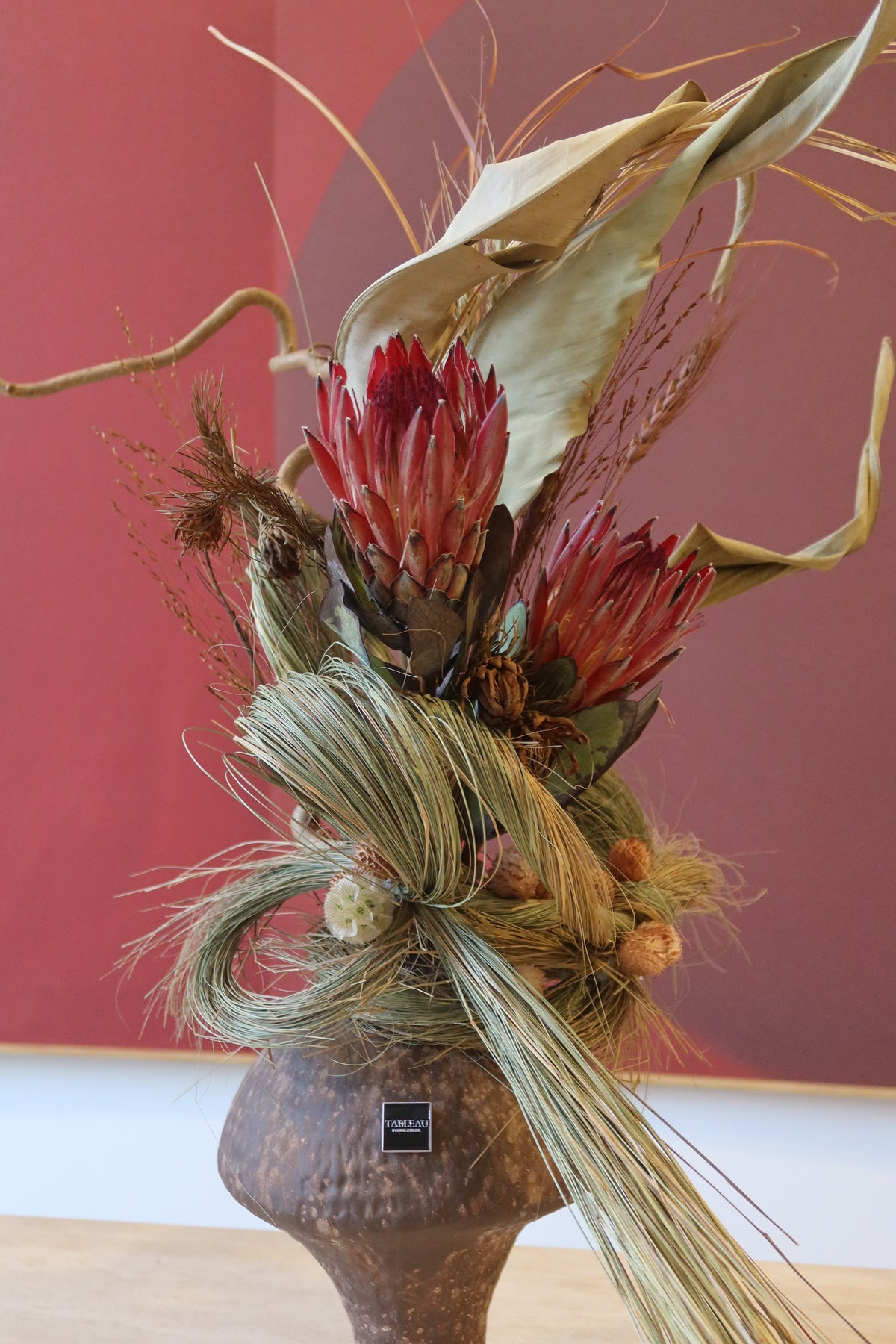 Wild Ember Preserved Vase