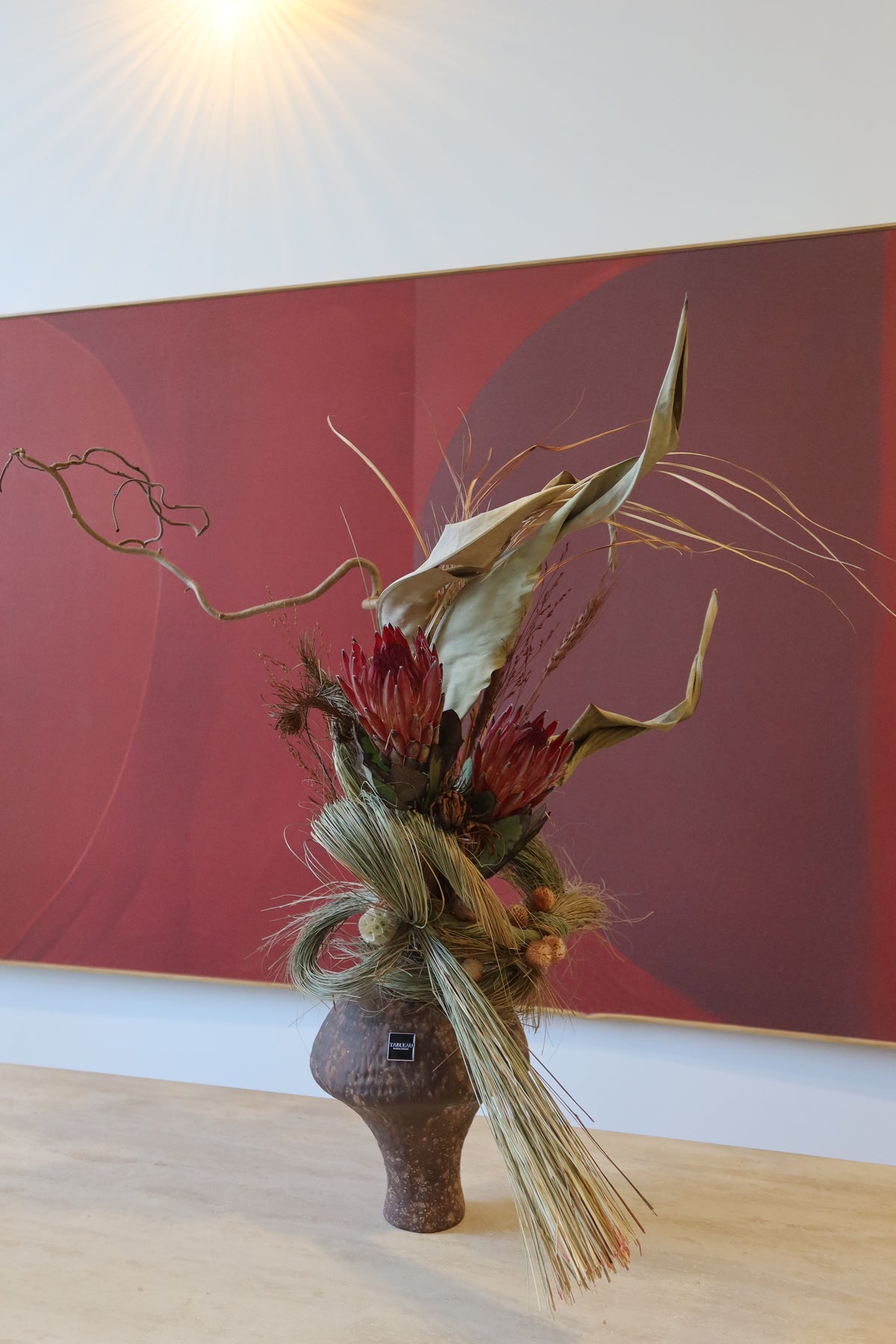 Wild Ember Preserved Vase