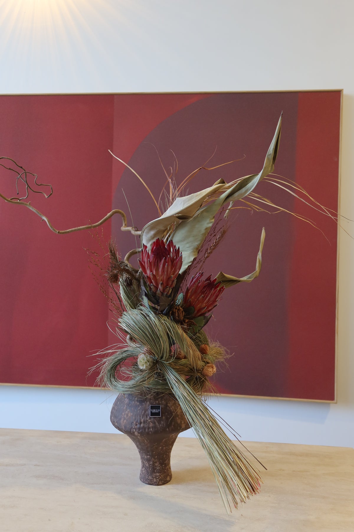 Wild Ember Preserved Vase