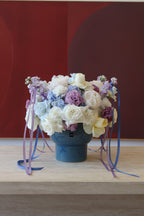 Lavender Garden Vase
