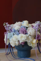 Lavender Garden Vase