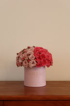 Rosé Duet Hat Box