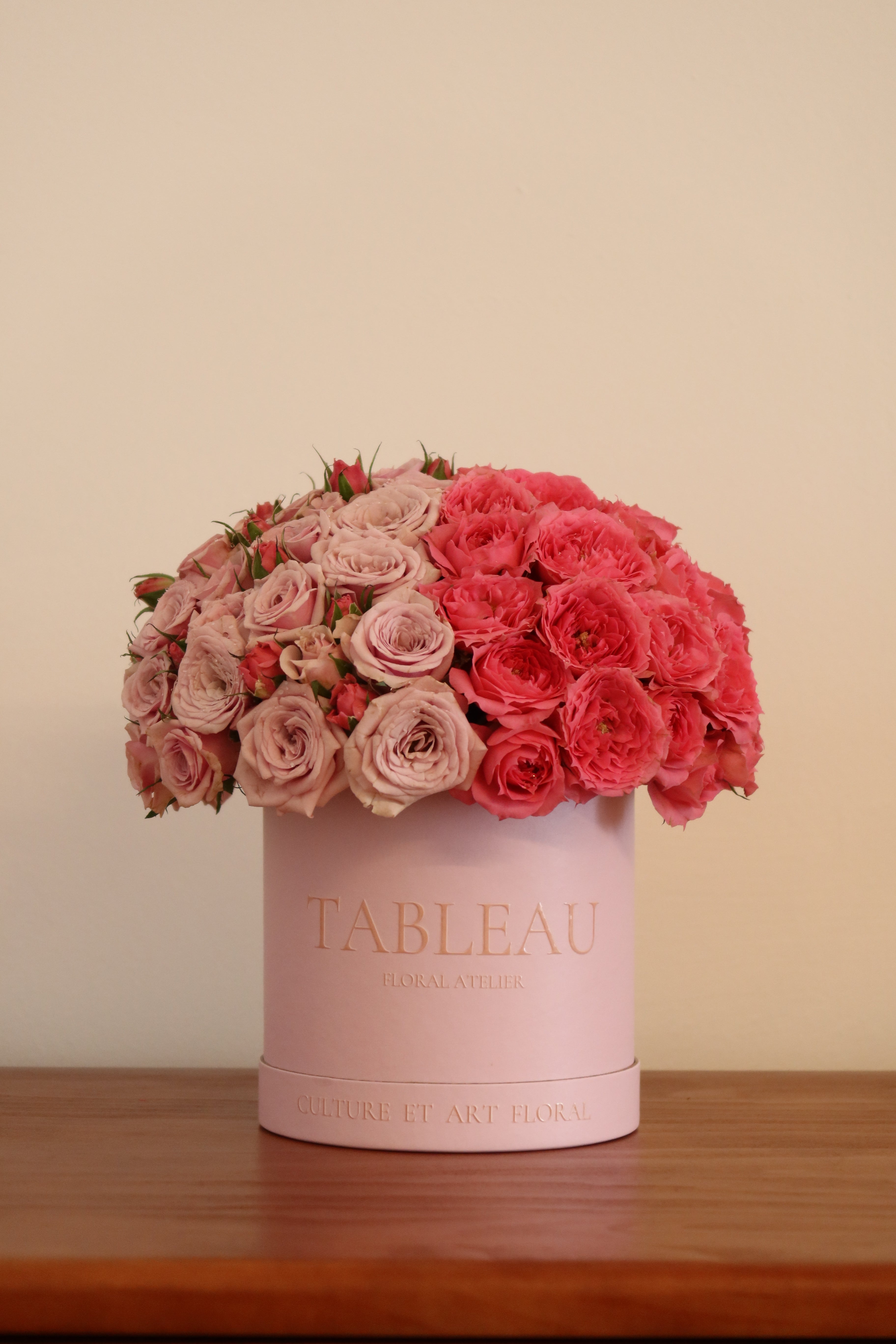 Rosé Duet Hat Box